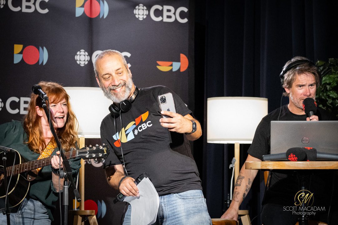 CBC taping at the Church Brewery