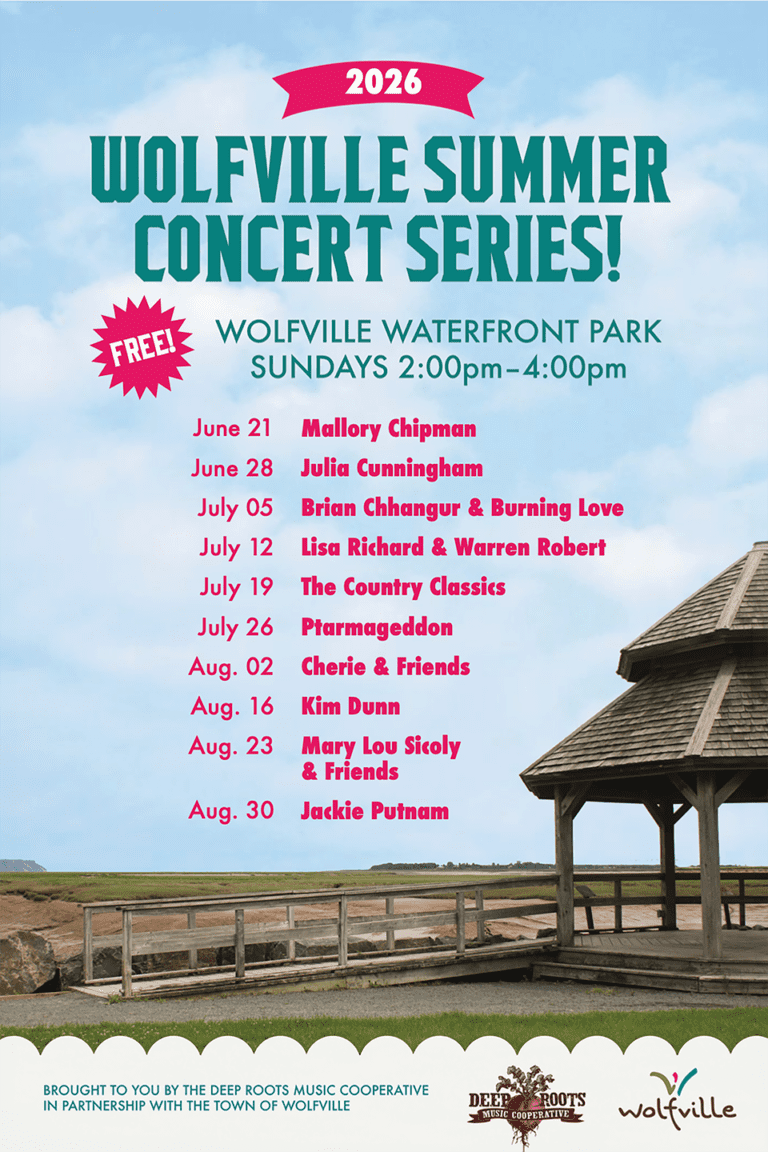 Wolfville Summer Concert Series – 2026