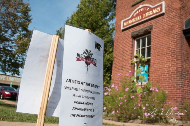 Deep Roots Music Festival at Wolfville Memorial Library
